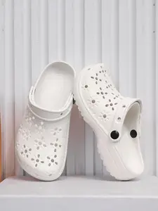 Women's  Hollow Out Design Slides, Casual Comfortable Breathable Nonslip Thick Sole Slippers, Fashionable Slides for Indoor & Outdoor Wear, Slide Sandal, Footwear