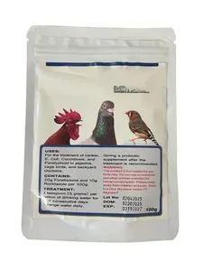 4 in 1 Powder 100g for Pigeons & Large Birds - Furaltandona & Ronidazole Supplement for Paratifoidea, Cancer, Coccidiosis, E-coli Treatment