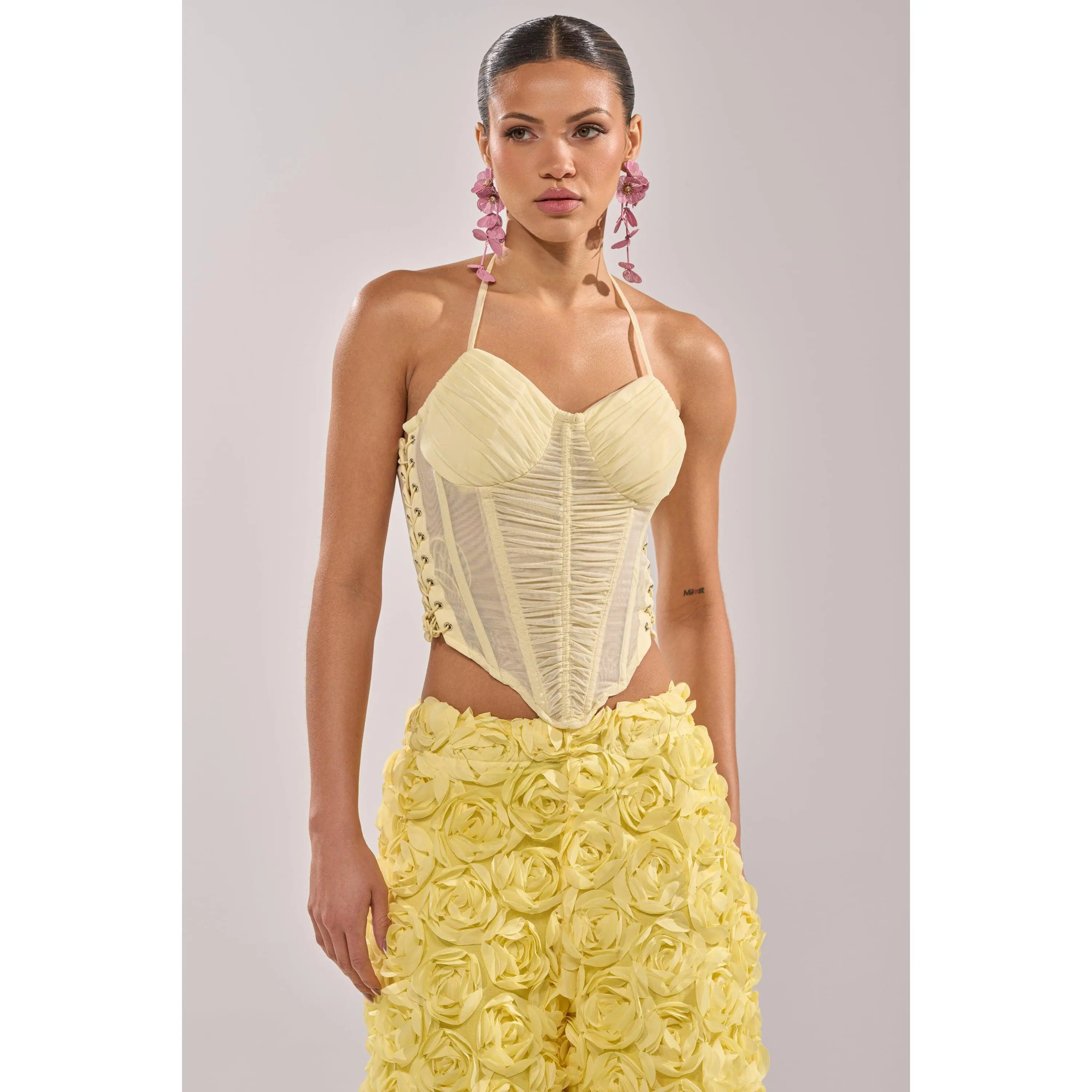 VACA VIBES MESH CORSET
