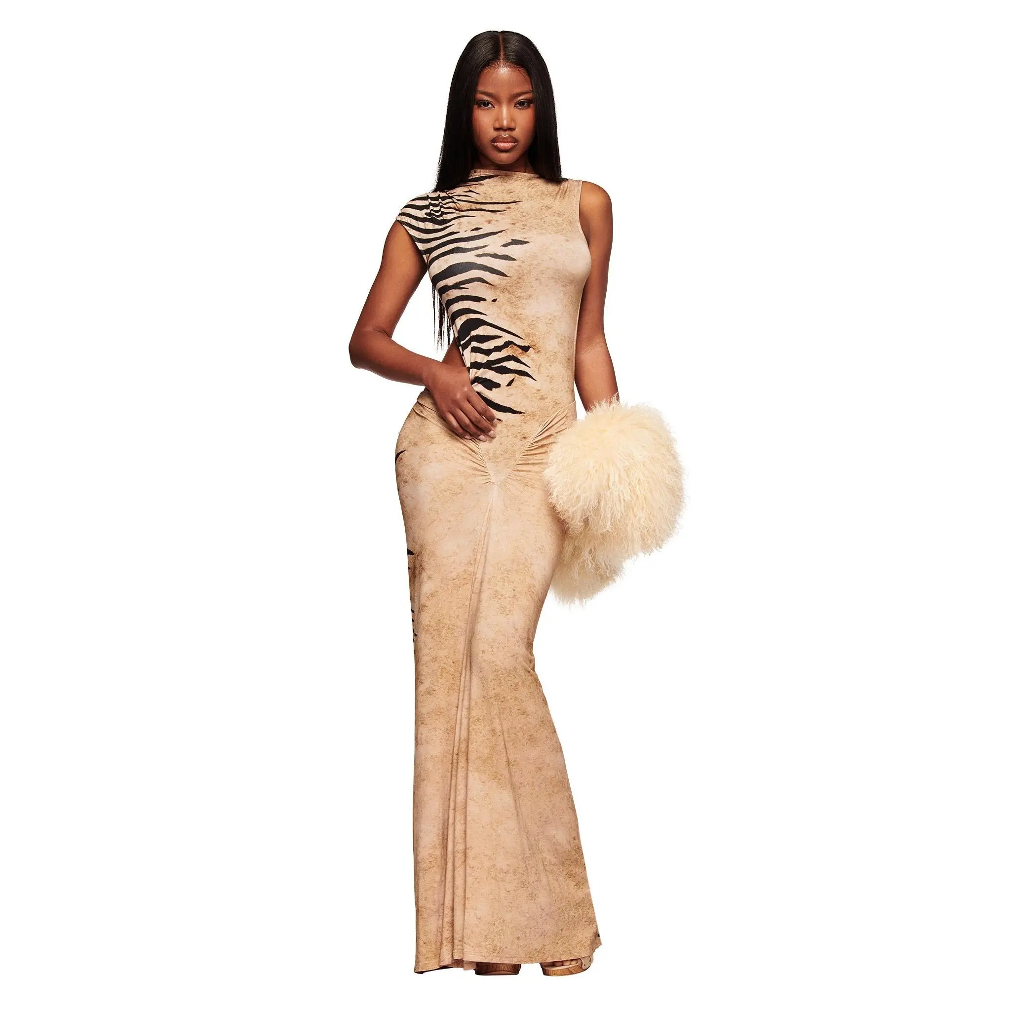 ELIANA MAXI DRESS - WILD SIDE