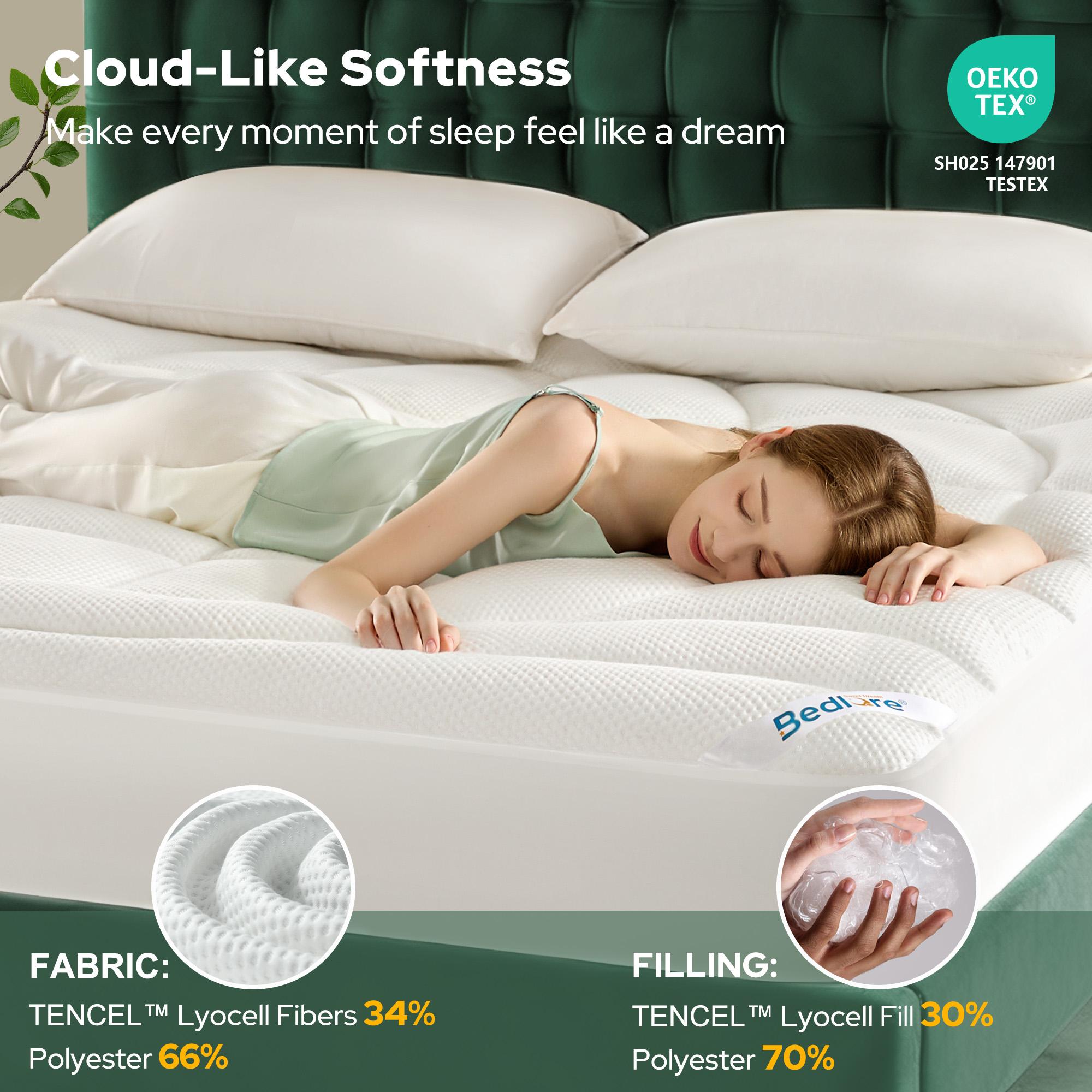 SpringGlowUp【BEDLORE】Extra Thick Breathable Mattress Pad, Golden Ball Pattern, Quilted Fitted Sheet Protector with Plush Pillow Top, Breathable & Cooling Cover, Comfy&Luxury, Deep Pocket Design (Fits 6-18 Inches), Ideal for Bedroom & Home Use SpringGlowUp【BEDLORE】Extra Thick Breathable Mattress Pad, Golden Ball Pattern, Quilted Fitted Sheet Protector with Plush Pillow Top, Breathable & Cooling Cover, Comfy&Luxury, Deep Pocket Design (Fits 6-18 Inches), Ideal for Bedroom & Home Use