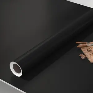 Matte Wallpaper, 1 Count Vinyl Self-adhesive Decorative Wallpaper, Wall Decor for Home Living Room Bedroom, Wall Shelf Liner Table Door Contact Paper