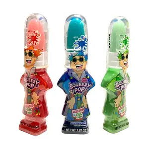 KOKO'S MR SQUEEZY POP LOLLIPOP & CANDY GEL PACK OF 3 Snack Sweet