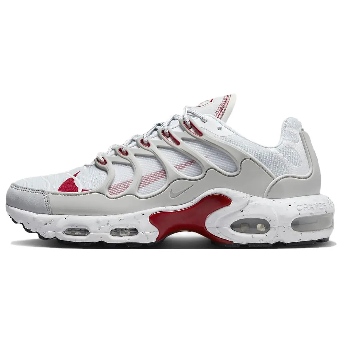 Nike Air Max Terrascape Plus Pure Platinum Gym Red Retro Low Top Sneakers Men's White DV7513-001