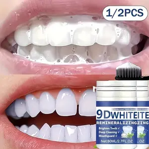 9D White Hydroxyapatite Tooth Powder for Remineralization, Deep Cleaning, And Fresh Breath. Perfect for Maintaining Oral Health And Hygiene, This Gift Is Suitable for Both Men And Women. It Serves As a Breath Freshener And Toothpaste