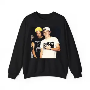 Frat Boy Harry And Niall Sweatshirt, Harry Styles Merch Sweatshirt - Long Sleeve Tee Shirt, Menswear Top 0 Casual Longsleeve Cotton Domestic Streetwear Tropical Round Neck Crewneck