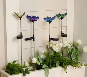 Jennings S/4 Flashing Solar Butterfly or Dragonfly Stakes