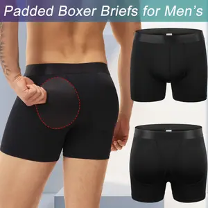Men's Thickened Hip Lifting Pants Shaping Boxer Briefs Men's Hip Lifting Shorts Men's Shaping Pants