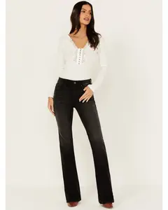 Shadow Lane Mid Rise Stretch Bootcut Jeans