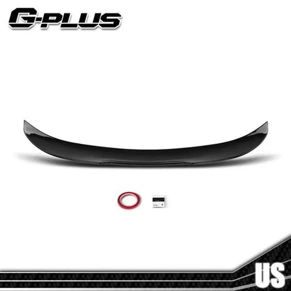 PSM Style Rear Spoiler Gloss Black For 11-17 BMW 5 Series F10 535i 535d 550i M5, Direct Fit, Easy Install