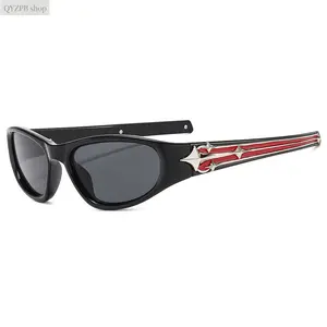 Retro Fashion Sunglasses for Men & Women – Trendy Y2K Style UV Protection Polarized Shades, Lightweight Designer Eyewear for Driving, Beach, Travel & Outdoor Streetwear Looks