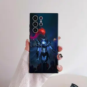 Anime S-Solo Leveling Phone Case For Samsung Galaxy S25 S24 S22 S23 Ultra Plus FE 4G/5G Frosted Non-Slip Full Cover