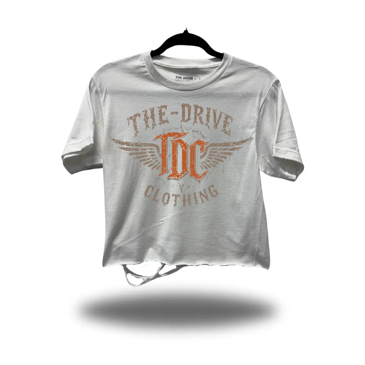 TDC WINGS ROAD RASH WHITE CROP TOP 1.0