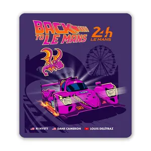 Back to Le Mans Sticker