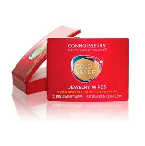 Jewelry Dry Wipes- Cleaning Kit Household Box