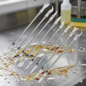 Professional 8-Piece Electronic Repair Tool Kit: Ultra-Thin Metal Removal Scraper, Anti-Static Tweezers for Phone, Laptop, PCb, cPu micro-soldering & Disassembly