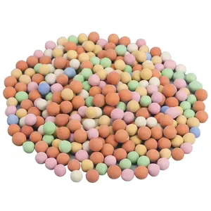 Artificial Landscaping Pebbles, Decorative Clay Pebbles Garden Landscaping Stones Gravel Filler