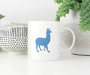 Llama Stencil - Art and Wall Stencil