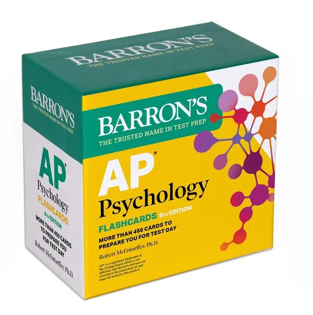 AP Psychology Flashcards, Sixth Edition: Up-To-Date Review -- Robert PH. D. McEntarffer - Other