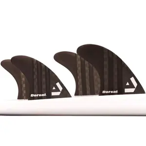 DORSAL Surfboard Fins Quad 4 Set FCS Compatible