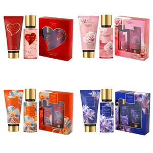 Fruit And Floral Scented Women's Perfume Fragrance Spray And Body Lotion Set 75 ml/85 ml & Christmas Gifts, Birthday Gifts