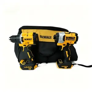 DEWALT DCF805 & DCF850 20V Brushless 2-Tool Combo Kit – 90Nm Drill & 205Nm Impact Driver for Assembly & Fastening