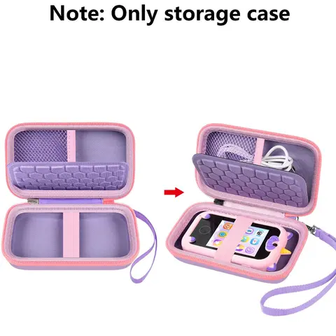 Cute Design Travel Phone Case, Portable Phone Storage Bag, Multifunction Phone Accessories for Girls, Zippered Pouch Dustproof Organizer for Kids Toy Smartphone, Multipurpose Storage Bag, Zipper Pouches
