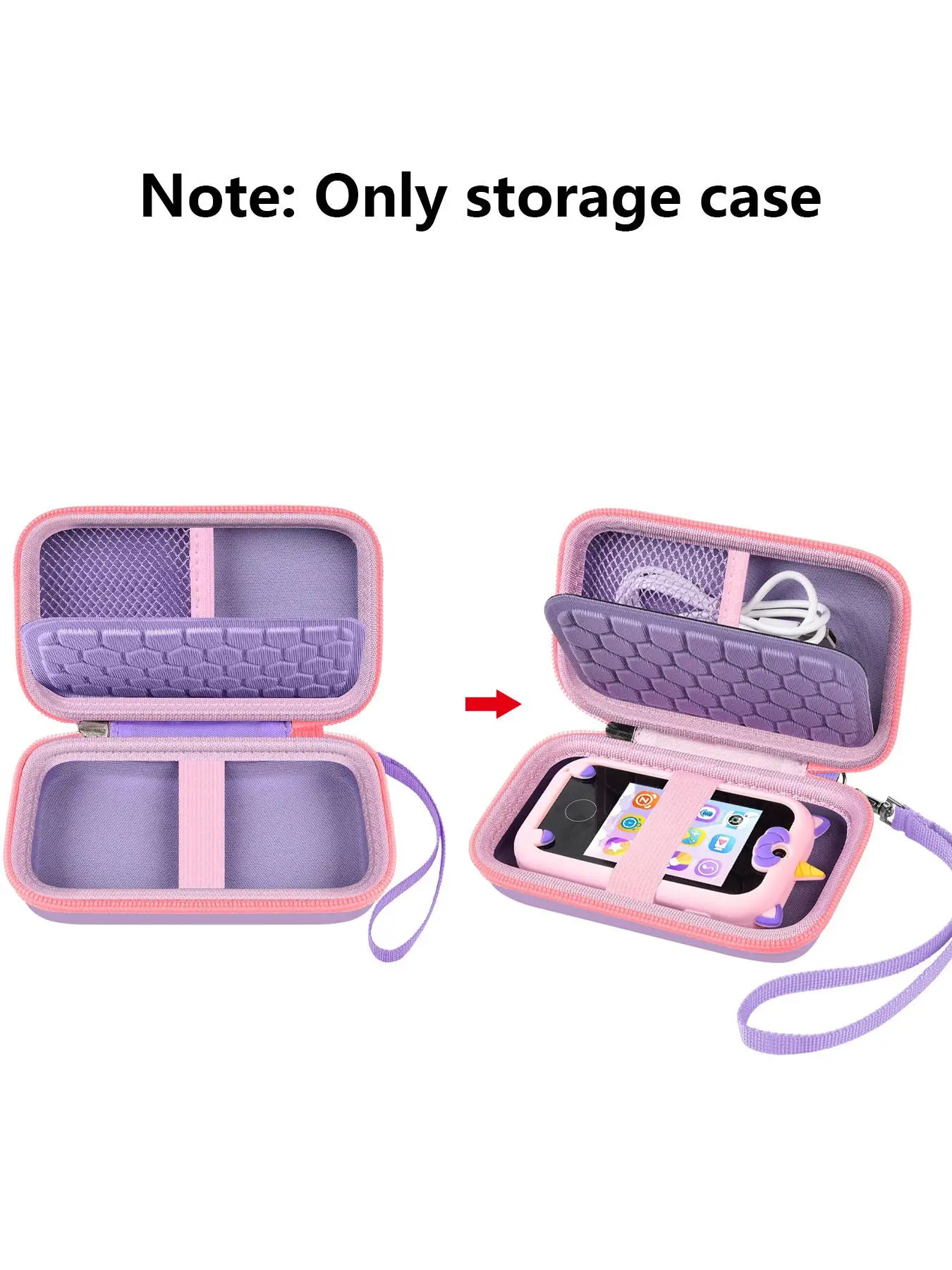 Cute Design Travel Phone Case, Portable Phone Storage Bag, Multifunction Phone Accessories for Girls, Pouch Organizer for Kids Toy Smartphone, Multipu