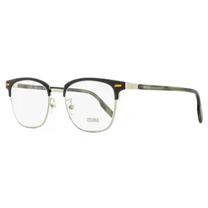 Zegna Browline Leggerissimo Eyeglasses EZ5250-H 020 Palladium/Gray 52mm