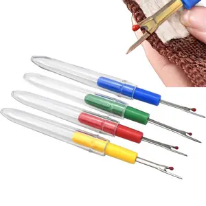 Professional Seam Ripper Tool, Non-Slip Comfort Grip Durable Multi-Function, Home DIY Craft Cutting Accessories, Lightweight Sharp Cutter Easy to Use Sewing Essentials, Sewing Tools