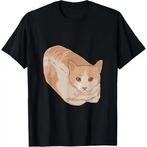 [100% Cotton] Kawaii Cat Bread Funny Dank Meme Cats T-Shirt Golf Gift T-Shirt For Men And Women