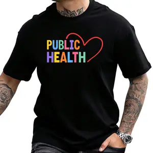 Public Health Heart T-Shirt – Show Your Support with a Stylish Design