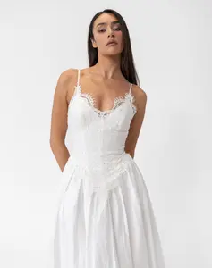 Charlotte Dress, Off White