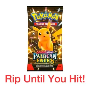 RTYH Pokemon Paldean Fates Booster Packs