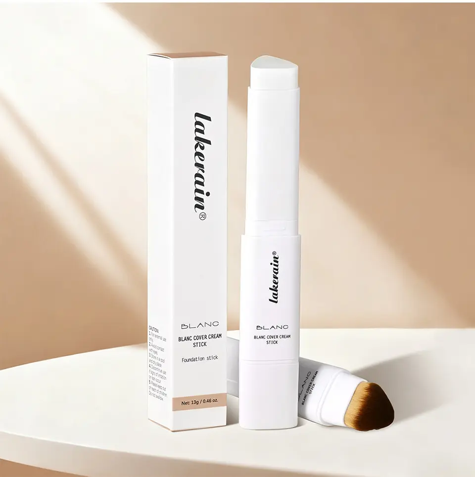 Lakerain Foundation Stick, Buildable Cream Foundation for Natural Looking Skin, Soft Matte Finish