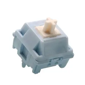 Yogurt S Linear Switches - Pre-Lubed, 5-Pin Hot-Swappable, Light Pipe RGB, POM Stem (HMX) for MX Mechanical Keyboards