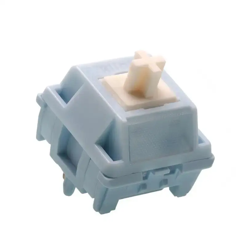 Yogurt S Linear Switches - Pre-Lubed, 5-Pin Hot-Swappable, Light Pipe RGB, POM Stem (HMX) for MX Mechanical Keyboards Accessories