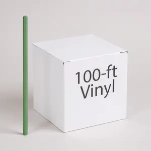 100' Grn 1/4" vinyl