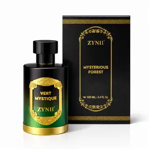 ZYNII Mysterious Forest Men’s Eau de Parfum 3.4oz (100ml) – Long Lasting Middle Eastern Luxury Cologne for Men