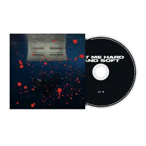 HIT ME HARD AND SOFT Splatter Paint CD