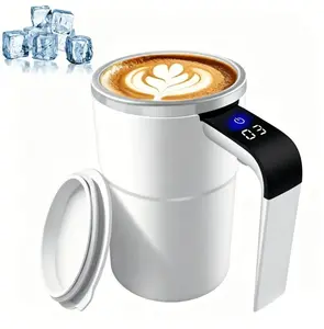 2026 New Self Stirring Coffee Mug, Auto Mixing Cup, Self Stirring Mug for Coffee Milk Cocoa, Stainless Steel Travel Coffee Cup for Office Home Kitchen