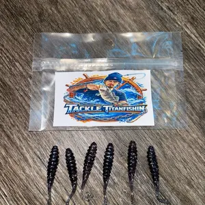 SHOCK SHINNER 2.5 Inch Fishing Lure for Small to Medium-Sized Fish crappie magnet artificial bass trout gear fishing bait soft plastic