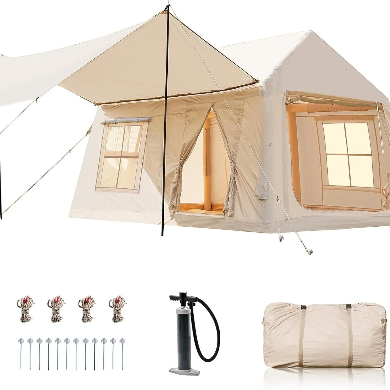 8-10 people Tent with canopy