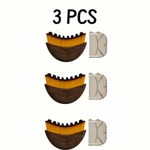 【3PCS】Lymphatic Contour Face Brush for Jawline & Chin Sculpting – Dry Brushing Massager for Lymphatic Drainage & Facial Fatigue Relief,  Ergonomically Designed to Fit The Skin Precisely Beauty Roller Daily