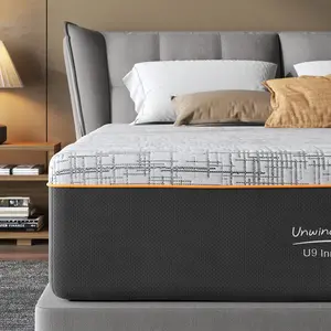 Memory Foam Mattress with Removable Cover- Medium Firmness with Bamboo Charcoal & Green Tea Infusion