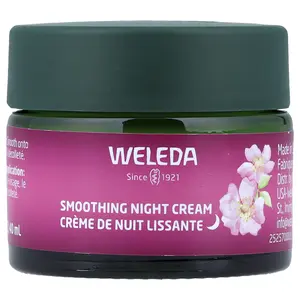 Weleda Smoothing Night Cream, Wild Rose & White Tea, 1.3 fl oz (40 ml)