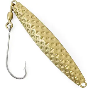 Hammered  Jig Fishing Lures for Saltwater 3oz, 5oz, 8oz, 10oz, 12oz, 16oz Deep Sea Sinking with Stainless Steel Hook, 1 count