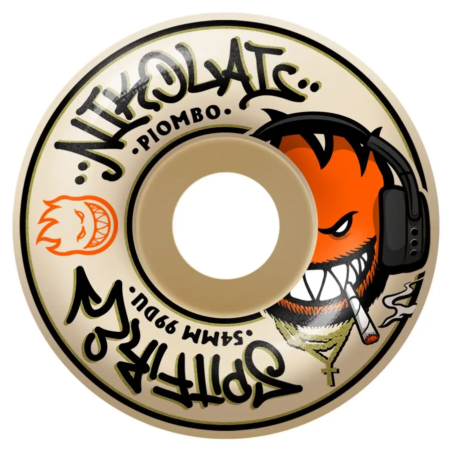 SPITFIRE FORMULA FOUR NIKOLAI PIOMBO PRO EDITION CLASSIC 52MM 99D (Set of 4)