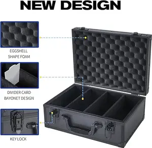 Toploaders Storage Box,Holds 530+ Top Loader,Trading Card Storage Box for 3" x 4" 35PT Rigid Card with 12 Dividers,Card Case for Sports Cards/Game Cards