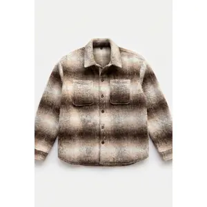 ARES BRUSHED MOHAIR FLANNEL SHACKET